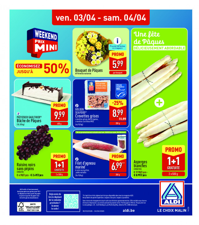 Aldi Dépliant 30.03.2026