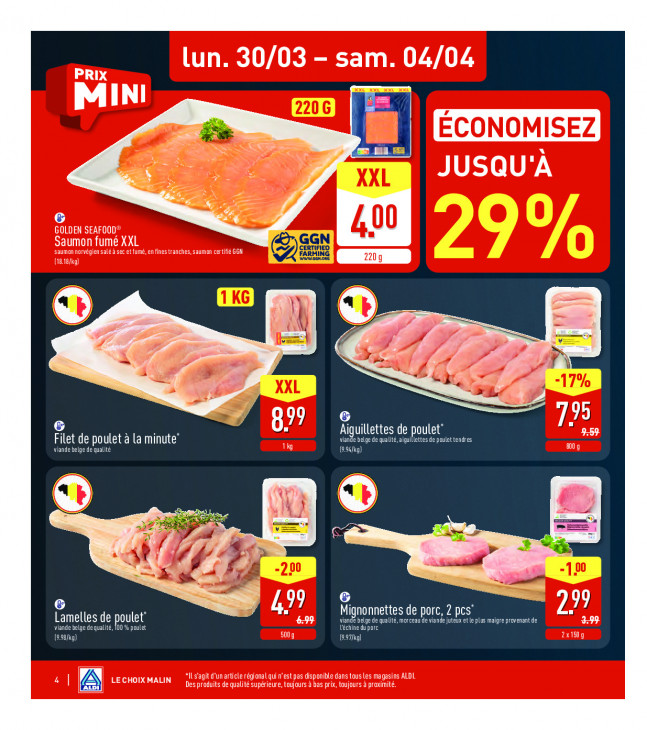 Aldi Dépliant 30.03.2026