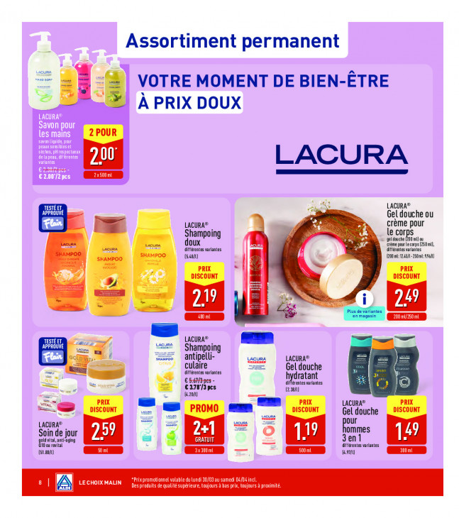 Aldi Dépliant 30.03.2026