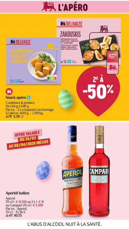 Delhaize Dépliant 26.03.2026