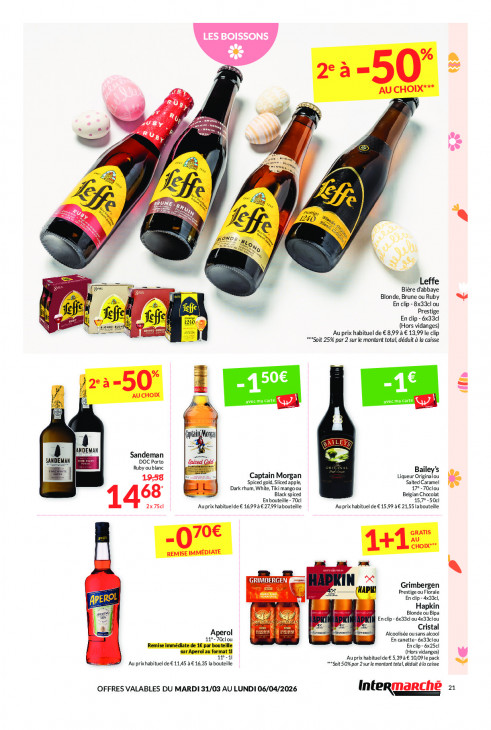 Intermarché Dépliant 31.03.2026