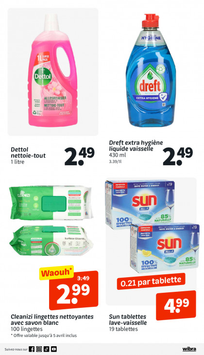 Wibra Dépliant 30.03.2026