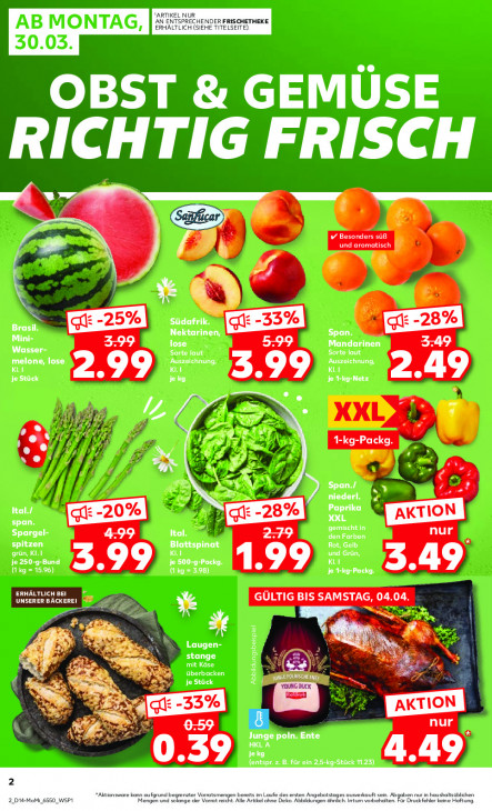 Kaufland Angebote ab 30.03.26 bis 01.04.26