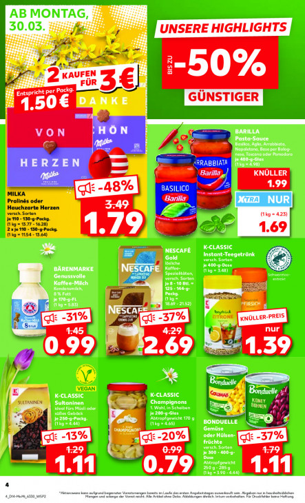 Kaufland Angebote ab 30.03.26 bis 01.04.26