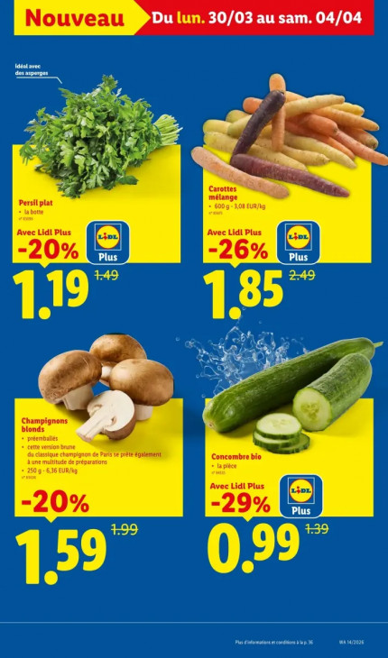 Lidl Dépliant 30.03.2026