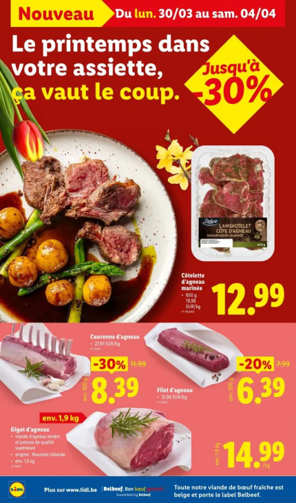 Lidl Dépliant 30.03.2026