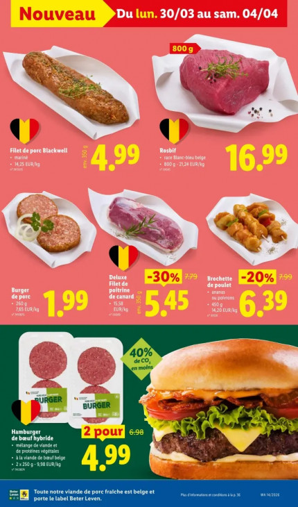 Lidl Dépliant 30.03.2026