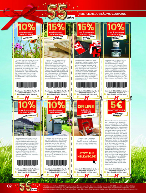 Hellweg Baumarkt Angebote ab 30.03.26 bis 04.04.26