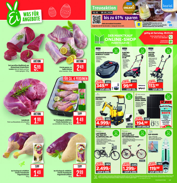 Marktkauf Angebote ab 30.03.26 bis 04.04.26
