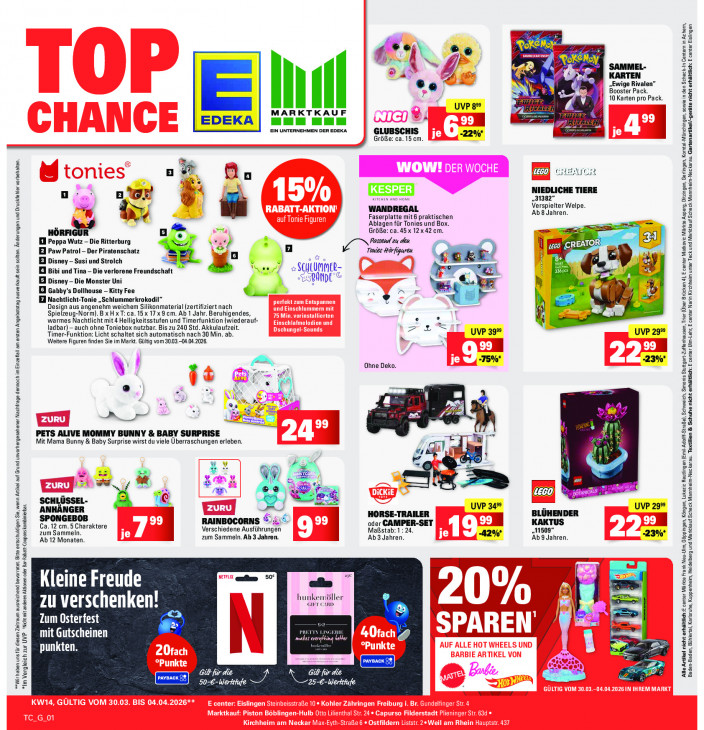 Marktkauf Angebote ab 30.03.26 bis 04.04.26