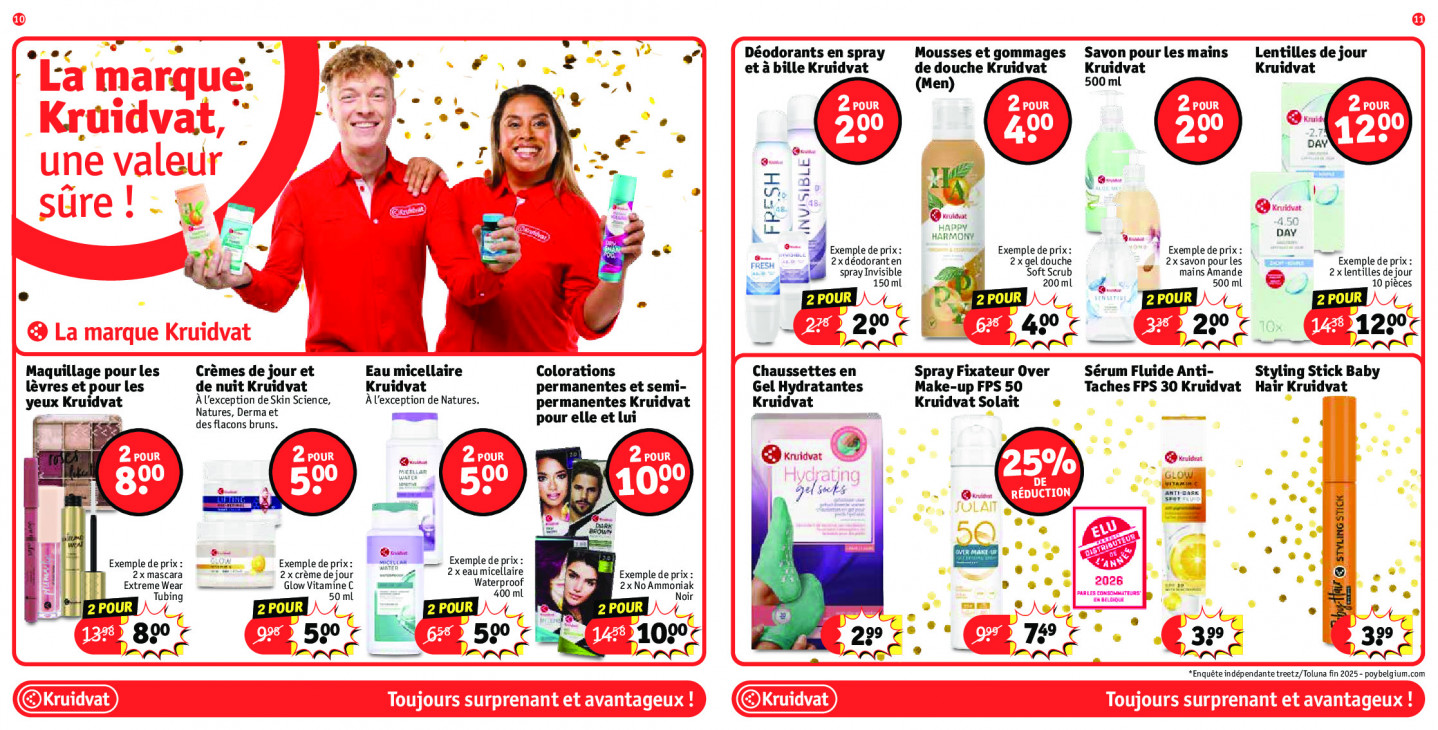 Kruidvat Dépliant 30.03.2026