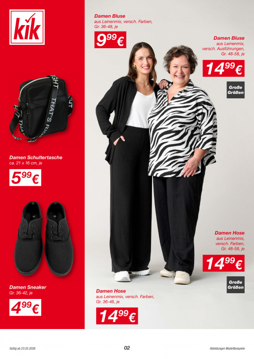 KiK Angebote ab 23.03.26 bis 11.04.26