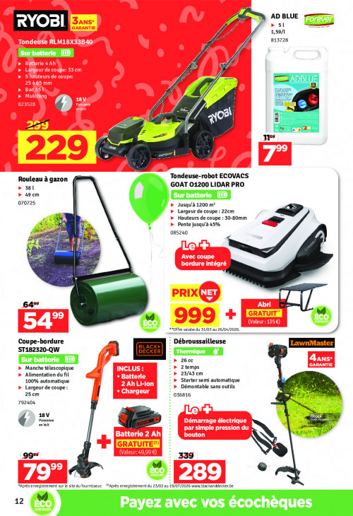 Mr. Bricolage Dépliant 31.03.2026