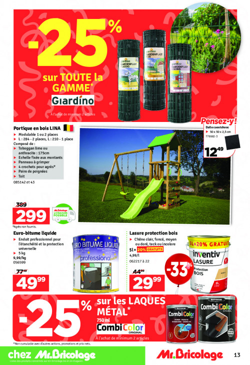 Mr. Bricolage Dépliant 31.03.2026