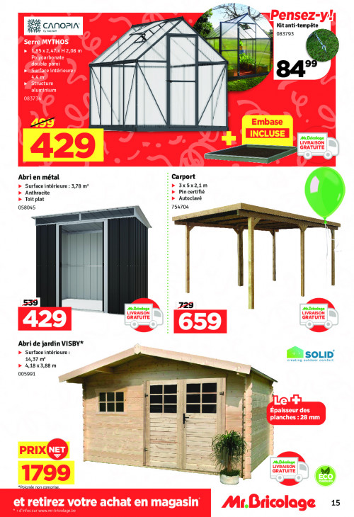 Mr. Bricolage Dépliant 31.03.2026