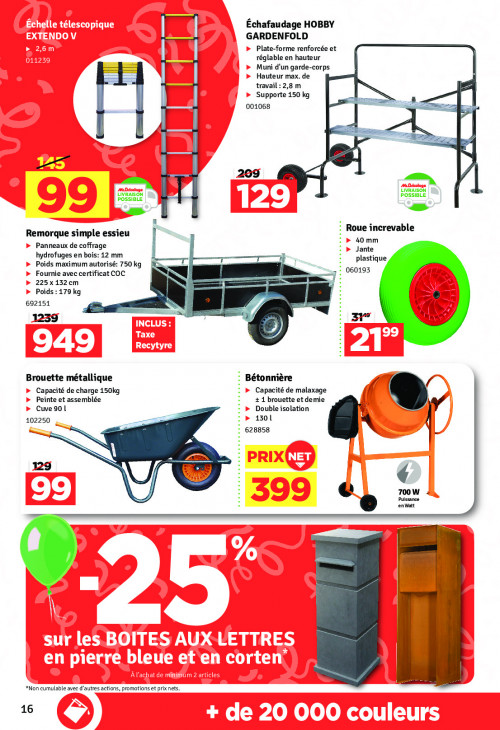 Mr. Bricolage Dépliant 31.03.2026