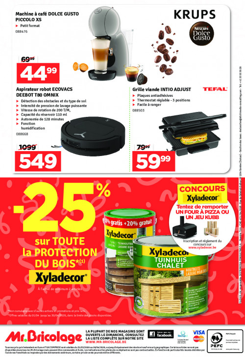 Mr. Bricolage Dépliant 31.03.2026