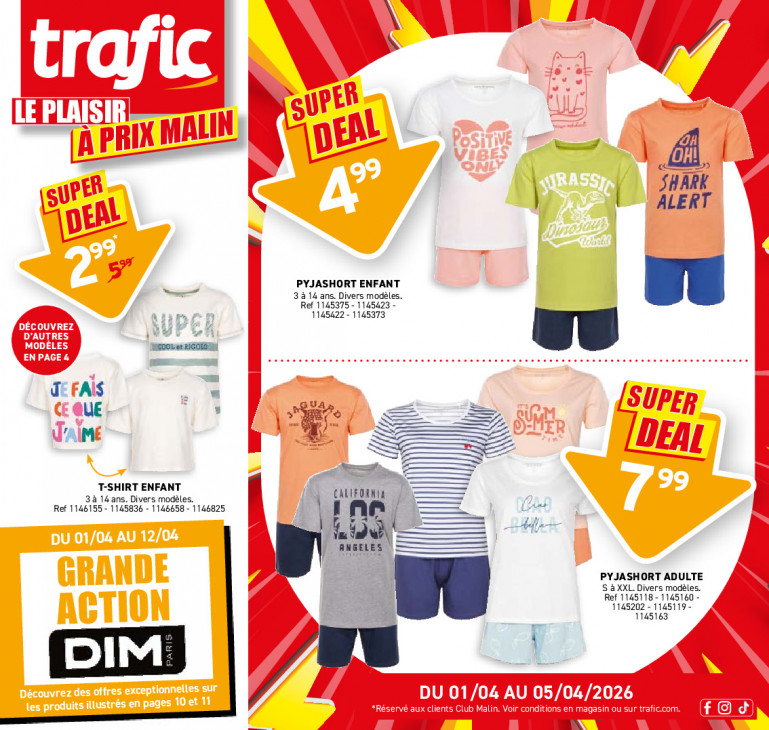 Trafic Dépliant 01.04.2026