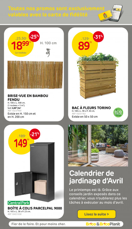 Brico Dépliant 01.04.2026