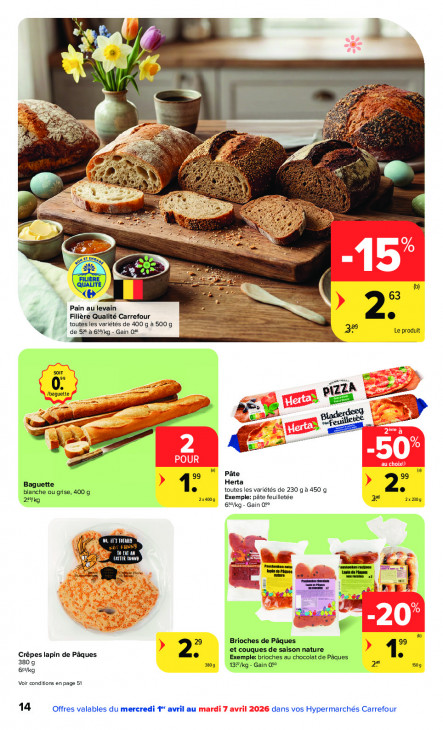 Carrefour Dépliant 01.04.2026