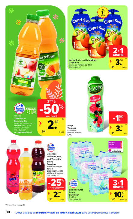 Carrefour Dépliant 01.04.2026