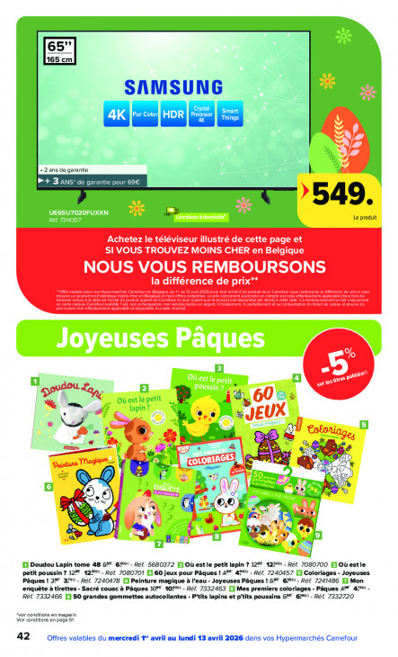 Carrefour Dépliant 01.04.2026