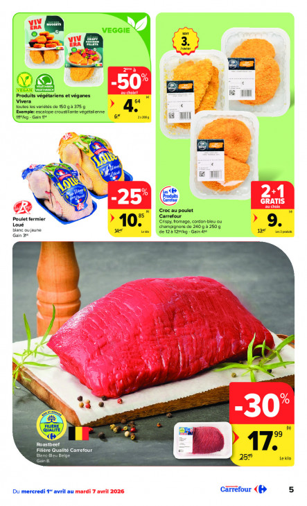 Carrefour Dépliant 01.04.2026