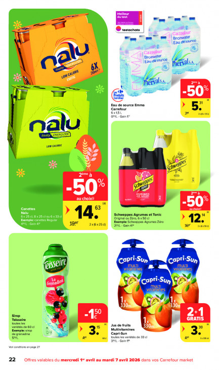 Carrefour Dépliant 01.04.2026