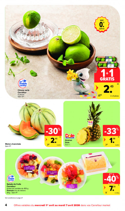 Carrefour Dépliant 01.04.2026