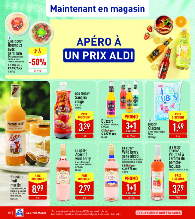Aldi Dépliant 07.04.2026