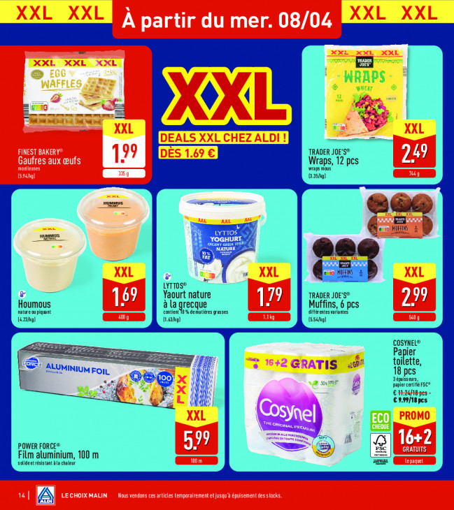 Aldi Dépliant 07.04.2026
