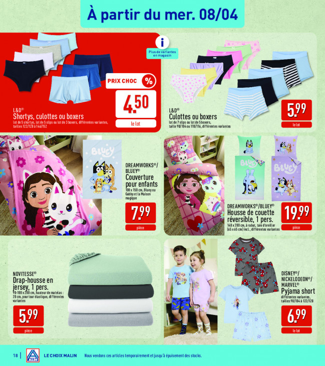 Aldi Dépliant 07.04.2026