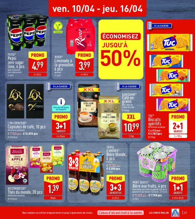 Aldi Dépliant 07.04.2026
