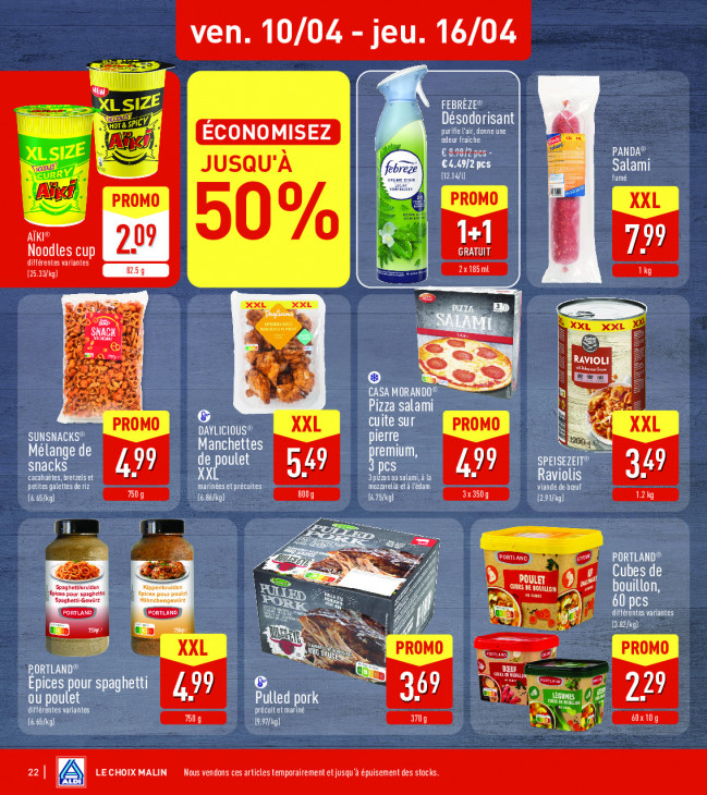 Aldi Dépliant 07.04.2026