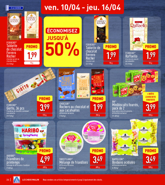 Aldi Dépliant 07.04.2026