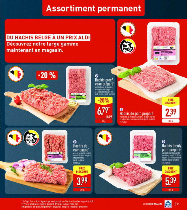 Aldi Dépliant 07.04.2026