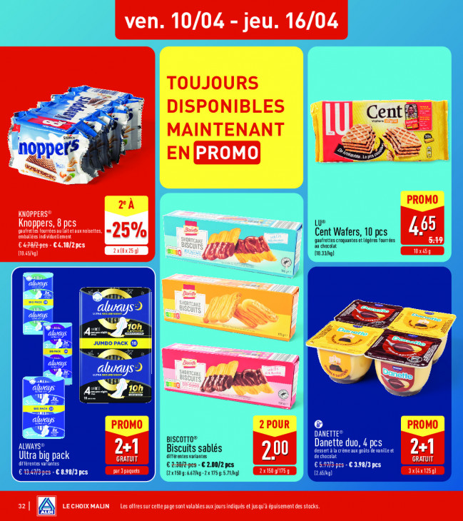 Aldi Dépliant 07.04.2026
