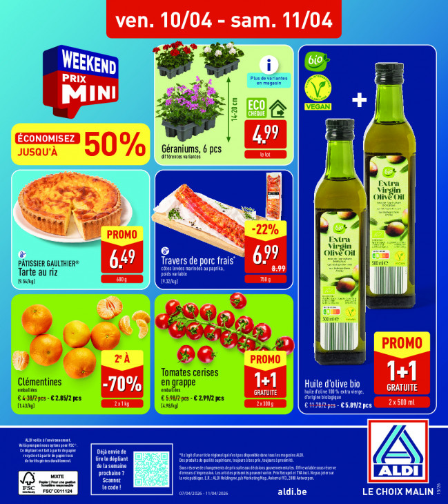 Aldi Dépliant 07.04.2026