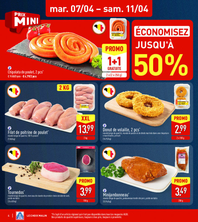 Aldi Dépliant 07.04.2026
