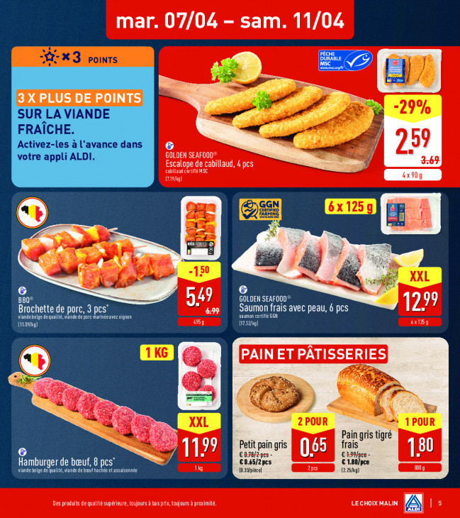Aldi Dépliant 07.04.2026