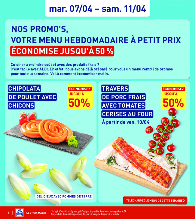 Aldi Dépliant 07.04.2026