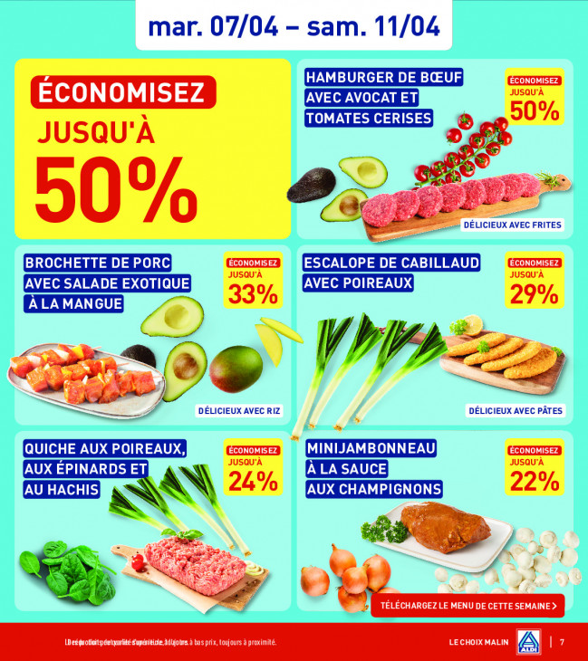 Aldi Dépliant 07.04.2026