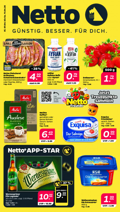 Netto Angebote ab 07.04.26 bis 11.04.26