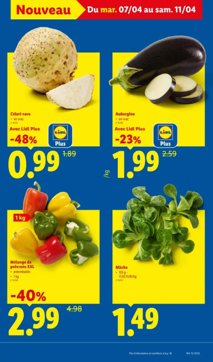 Lidl Dépliant 07.04.2026