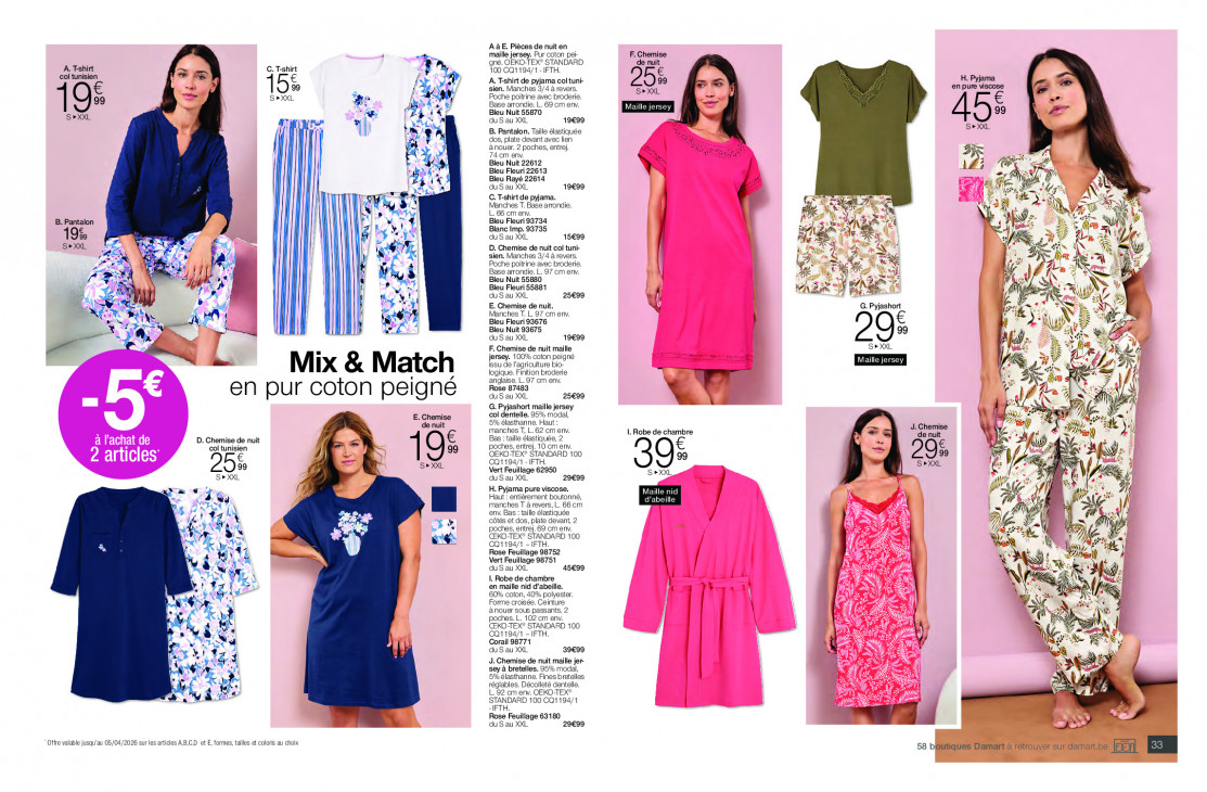 Damart Dépliant 04.04.2026