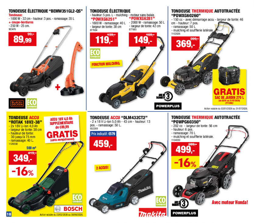 Hubo Dépliant 01.04.2026