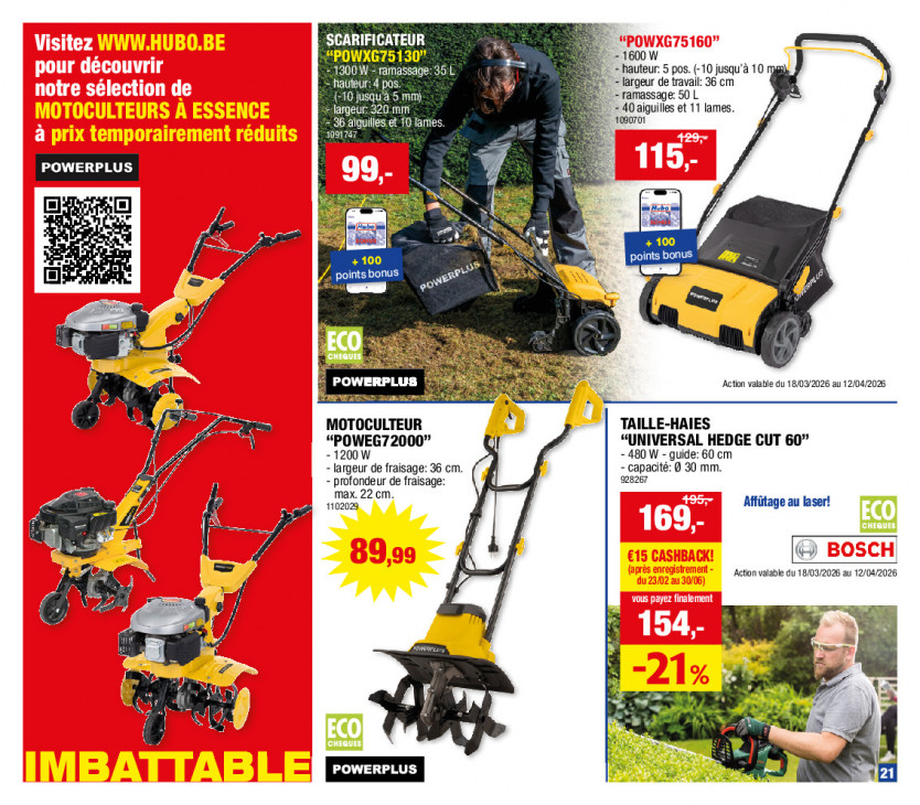 Hubo Dépliant 01.04.2026