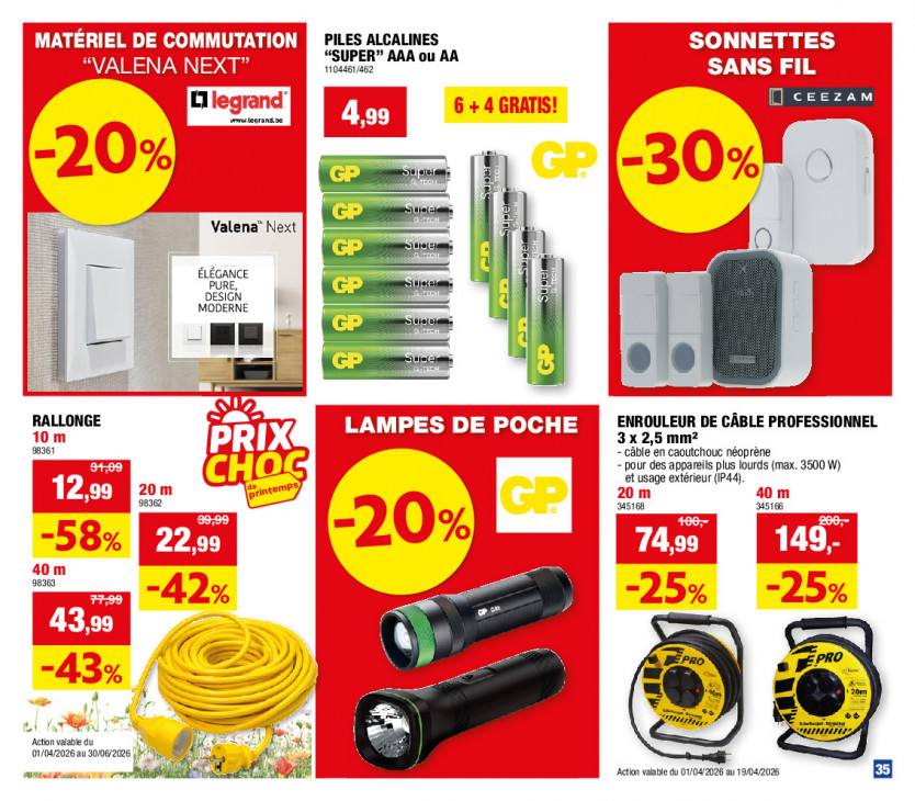 Hubo Dépliant 01.04.2026