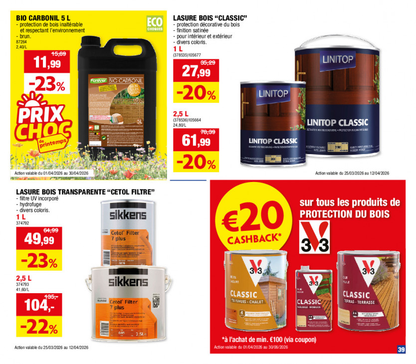 Hubo Dépliant 01.04.2026