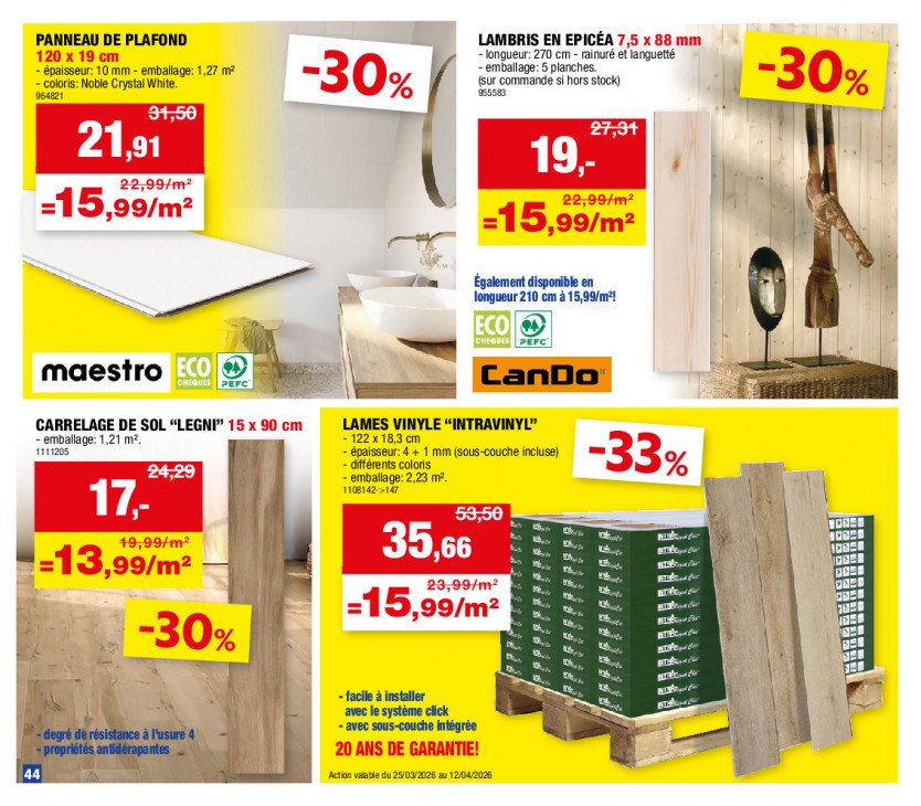 Hubo Dépliant 01.04.2026